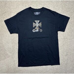 West Coast Choppers Black Men's T-Shirt Size Large
